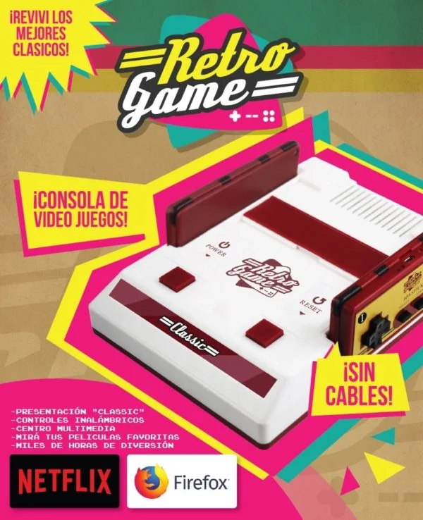 Consola Videojuegos Retro Game - Twister Video Games