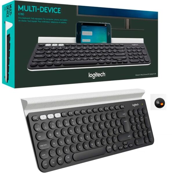 Teclado Inalámbrico LOGITECH K780 Negro