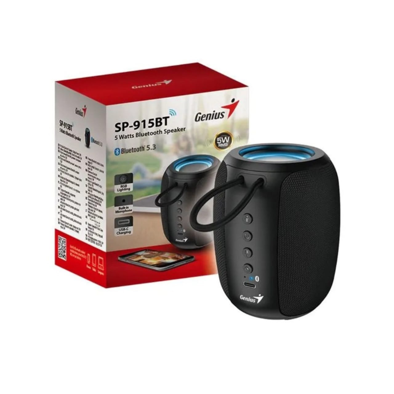 PARLANTE BLUETOOTH GENIUS SP-915BT