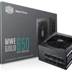 Fuente COOLER MASTER MWE 80 PLUS GOLD 650 V3 NM