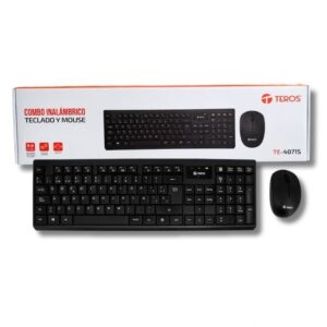 Combo Teclado y Mouse Inalambrico Teros TE-4071S
