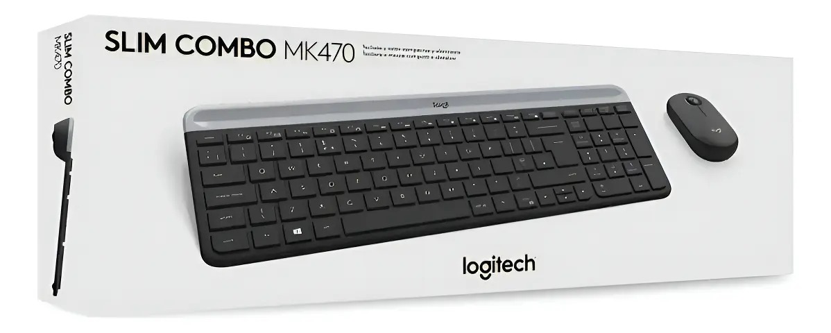 TECLADO + MOUSE LOGITECH INALAMBRICO MK470