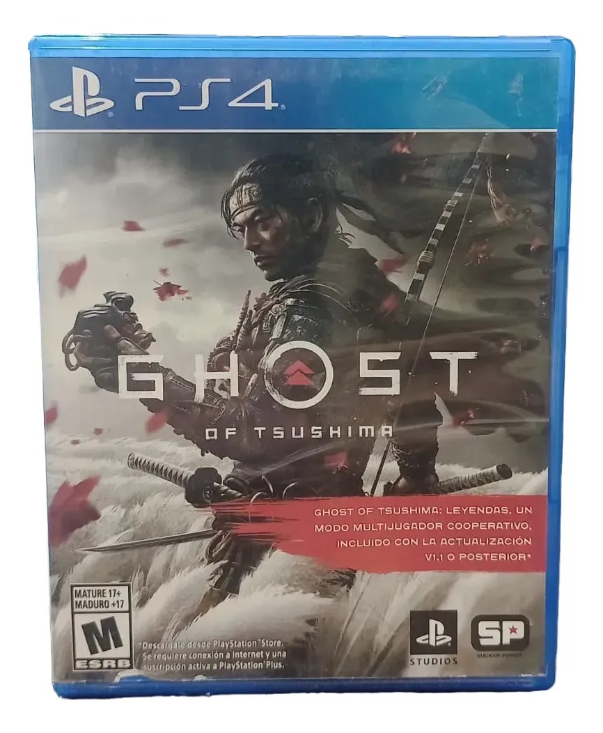 USADO PS4 JUEGO GHOST OF TSUSHIMA