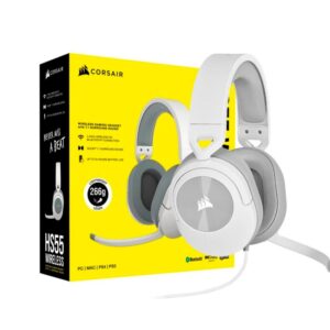 Auriculares gaming CORSAIR HS55 Wireless Blanco