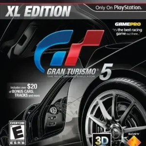 USADO PS3 JUEGO GRAN TURISMO 5 THE REAL DRIVING SIMULATOR XL EDITION