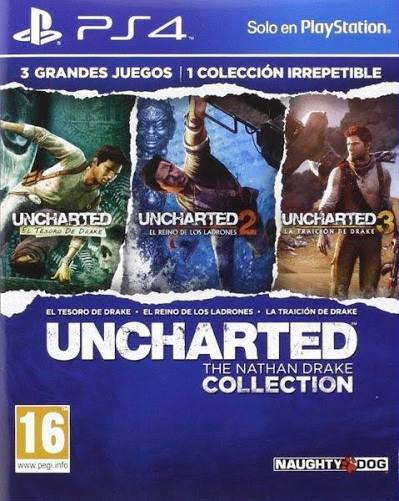 USADO PS4 JUEGO UNCHARTED THE NATHAM DRAKE COLLECTION - Twister Video Games