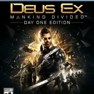 USADO PS4 JUEGO DEUS EX MAKING DIVIDED DAY ONE EDITION