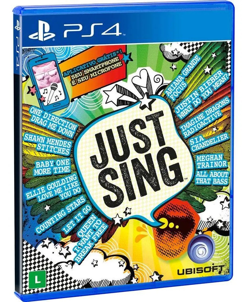 USADO PS4 JUEGO JUST SING