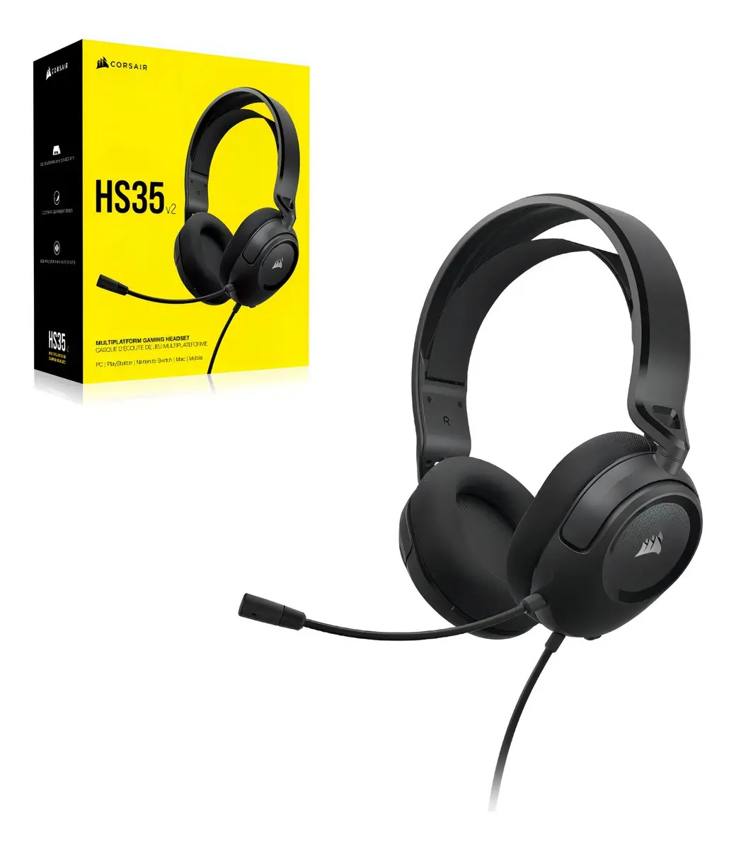 Auriculares gaming cable CORSAIR HS35 v2